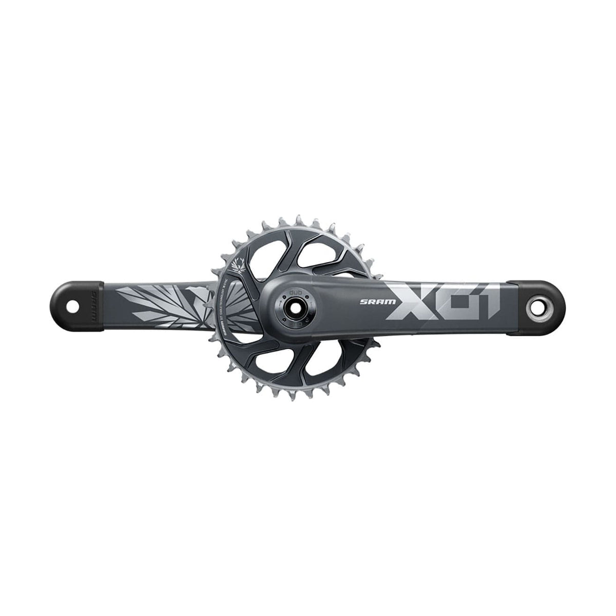 Pédalier 11/12V SRAM X01 EAGLE BOOST 148 DUB Noir Carbone