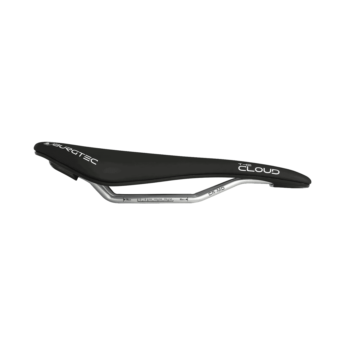 Selle BURGTEC THE CLOUD MK2 Rails Cro-Mo Noir