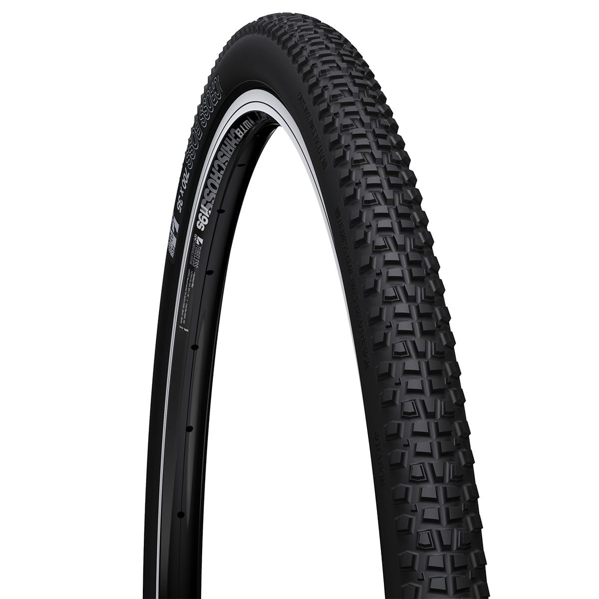 Pneu WTB CROSS BOSS TCS Light 700x35c Tubeless Ready Noir