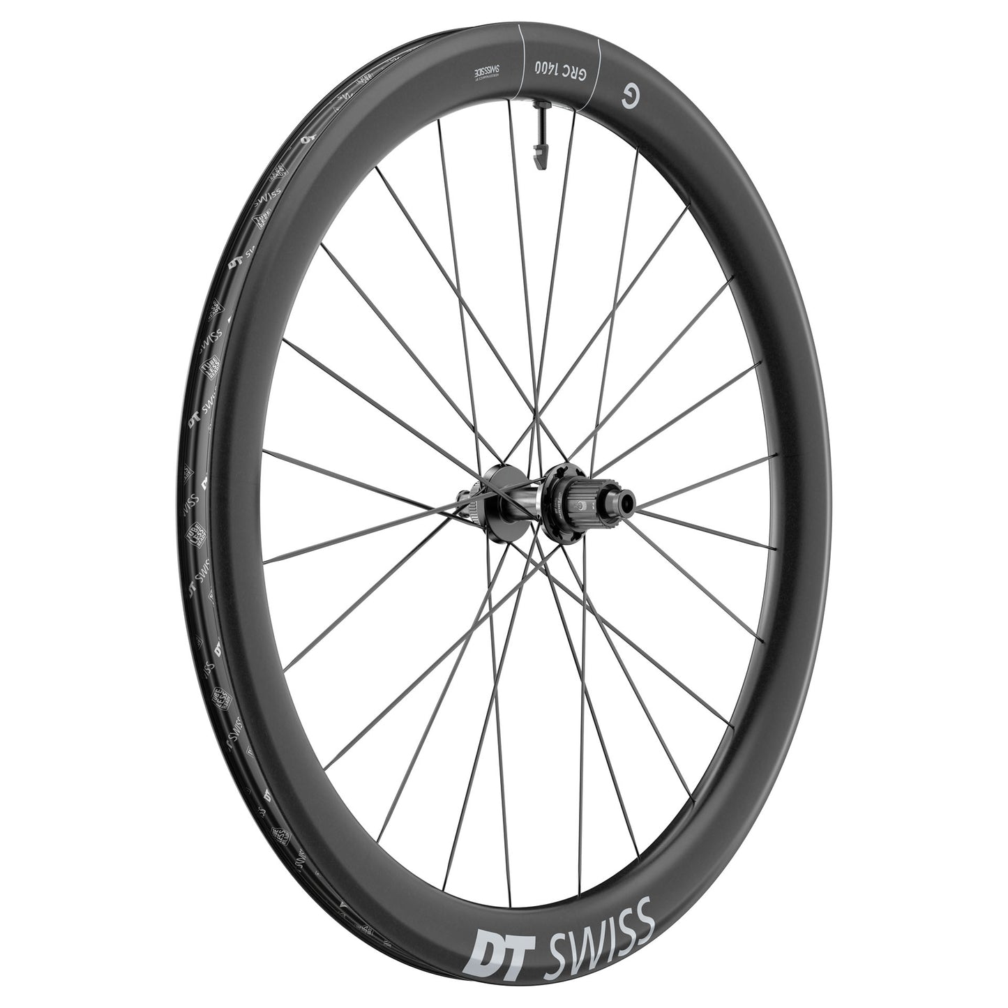 Roue Arrière DT SWISS GRC 1400 DICUT 50 DISC Tubeless Ready (Centerlock)