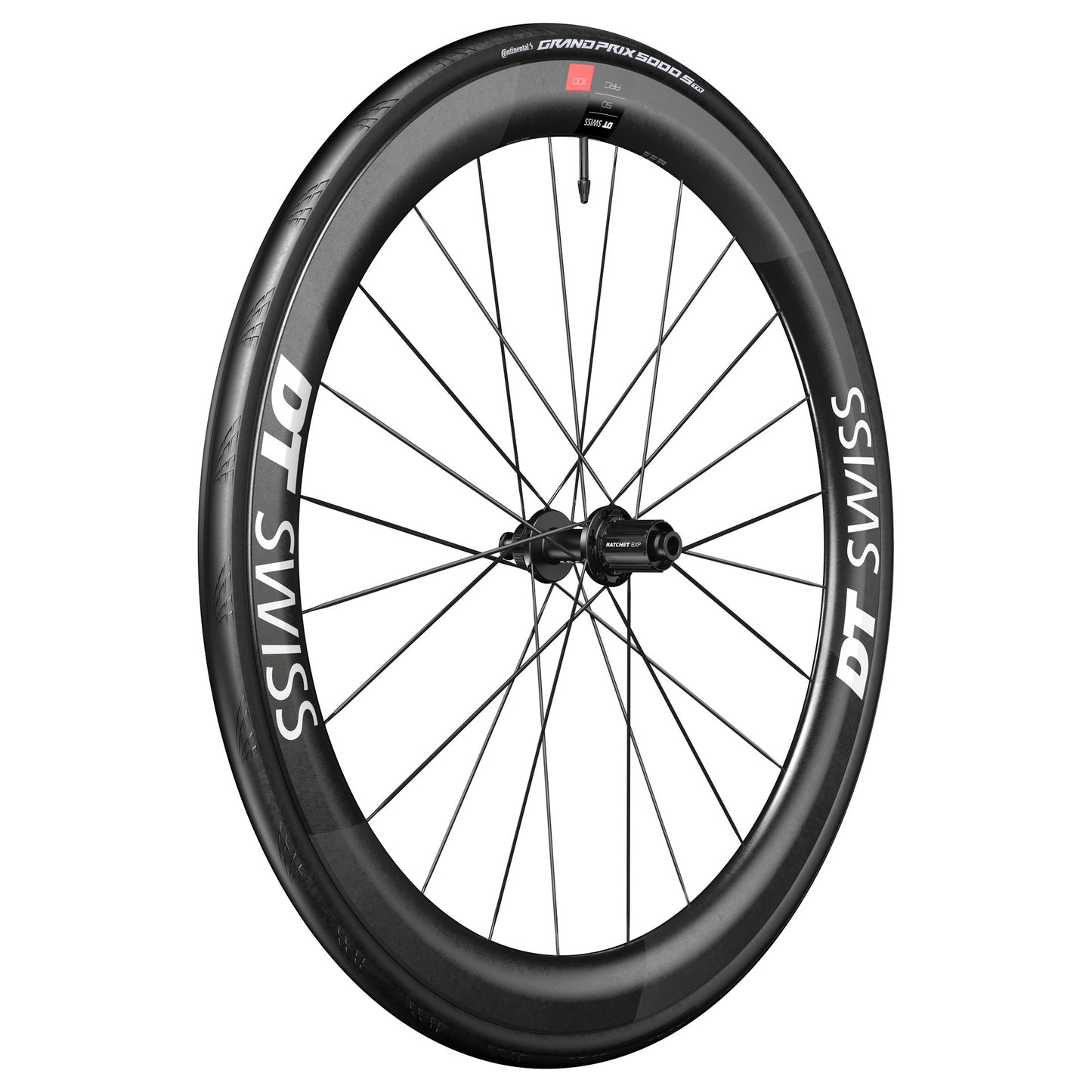 Roue Arrière DT SWISS ARC 1100 DICUT WTS SPO 50 DISC Tubeless Ready (Center Lock)