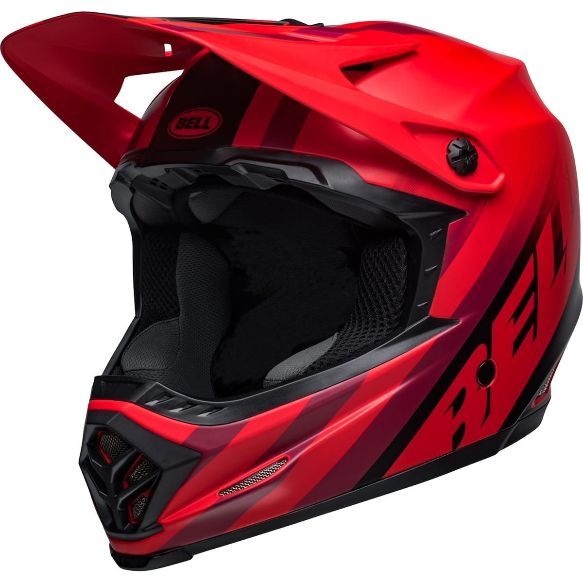 Casque VTT BELL FULL 9 FUSION MIPS Rouge Noir Probikeshop