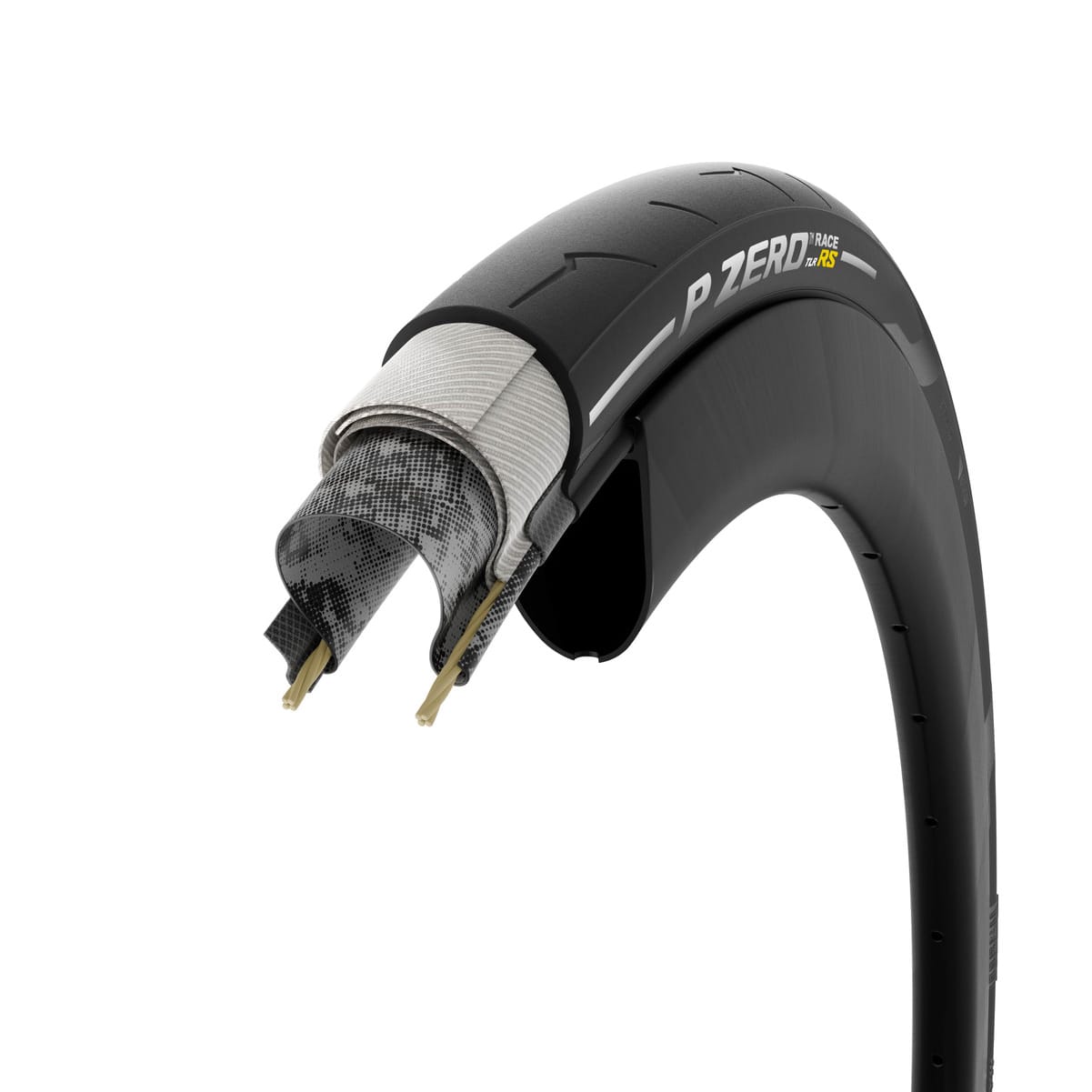 Pneu PIRELLI P ZERO RACE TLR RS 700c Tubeless Ready Noir