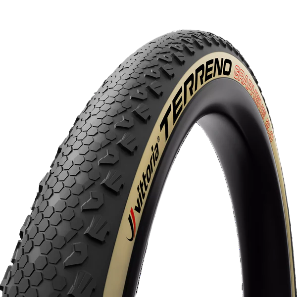 Pneu VITTORIA TERRENO XC RACE 29x2.10 Graphene 2.0 Tubeless Ready Souple Noir/Beige