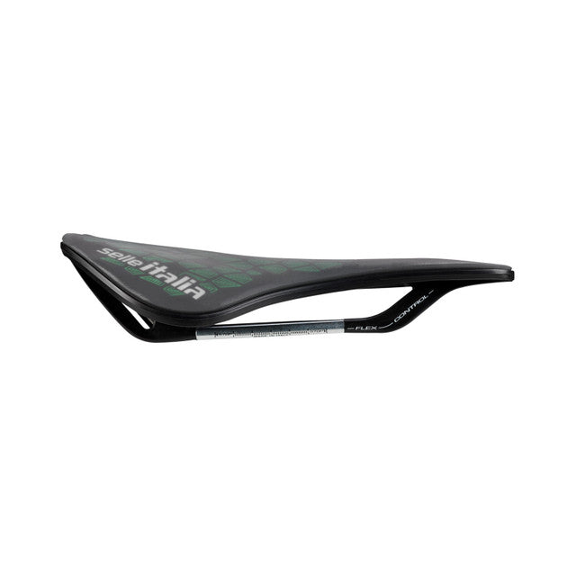 Selle SELLE ITALIA MODEL X GREEN SUPERFLOW LEAF L Rails Fec Vert/Noir