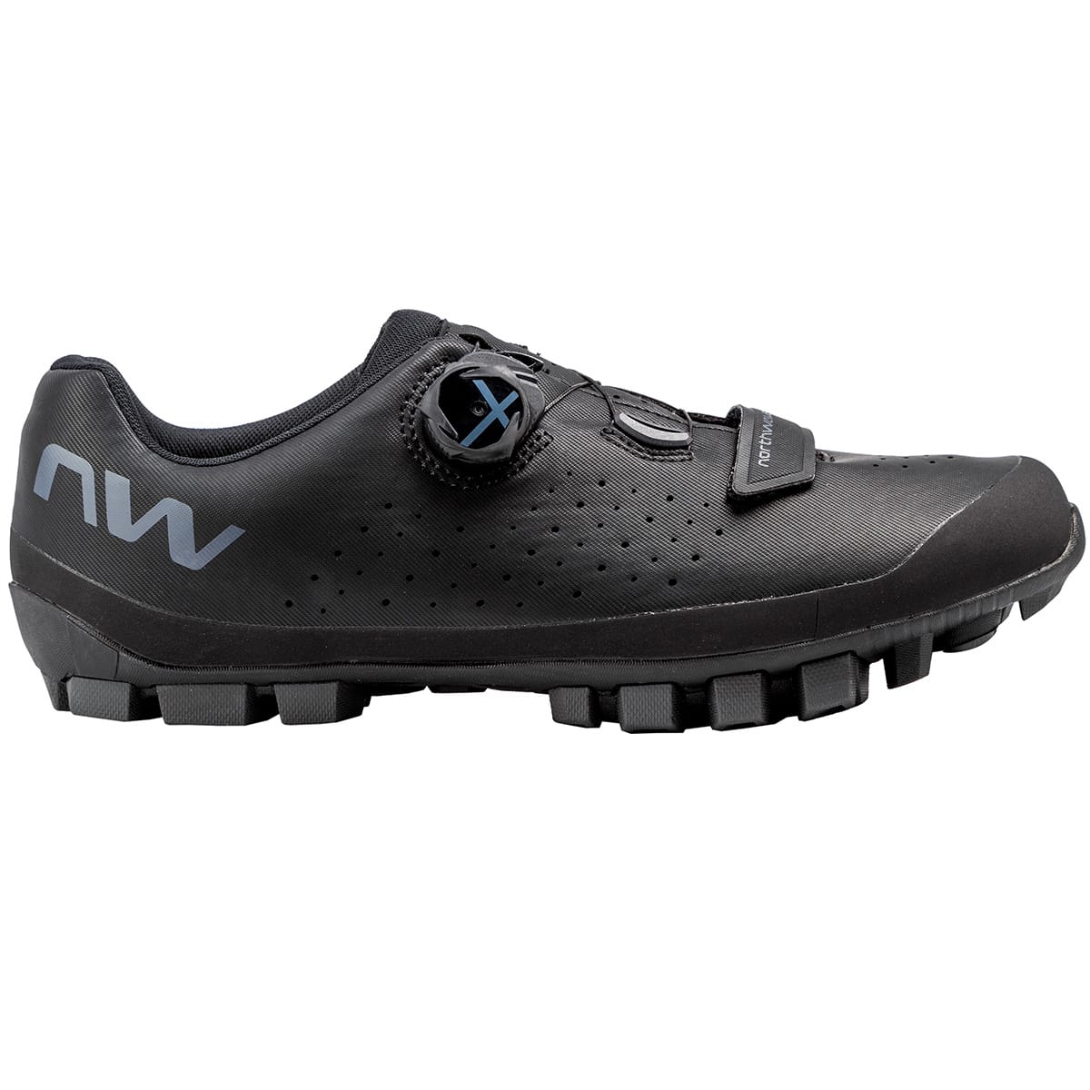 Chaussures VTT NORTHWAVE HAMMER PLUS WIDE Noir/Gris – Probikeshop