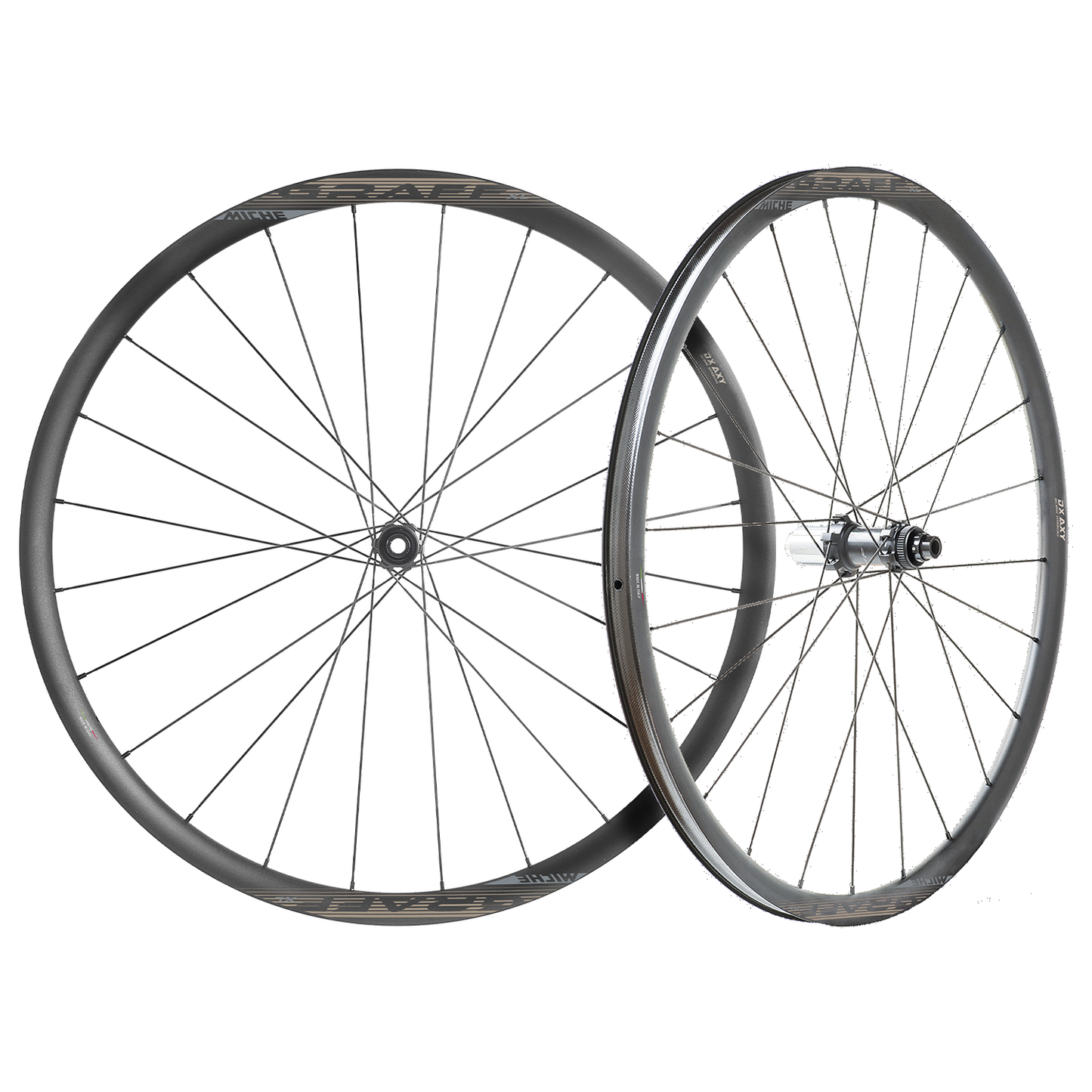 Paire de Roues MICHE GRAFF XL DISC Tubeless Ready (Center Lock)