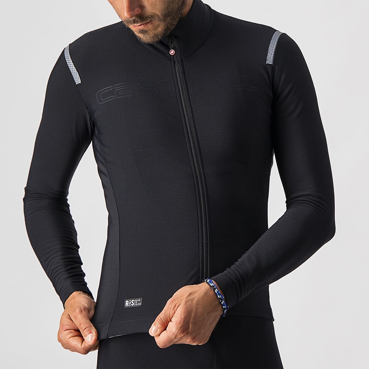 Maillot castelli manche shops longue