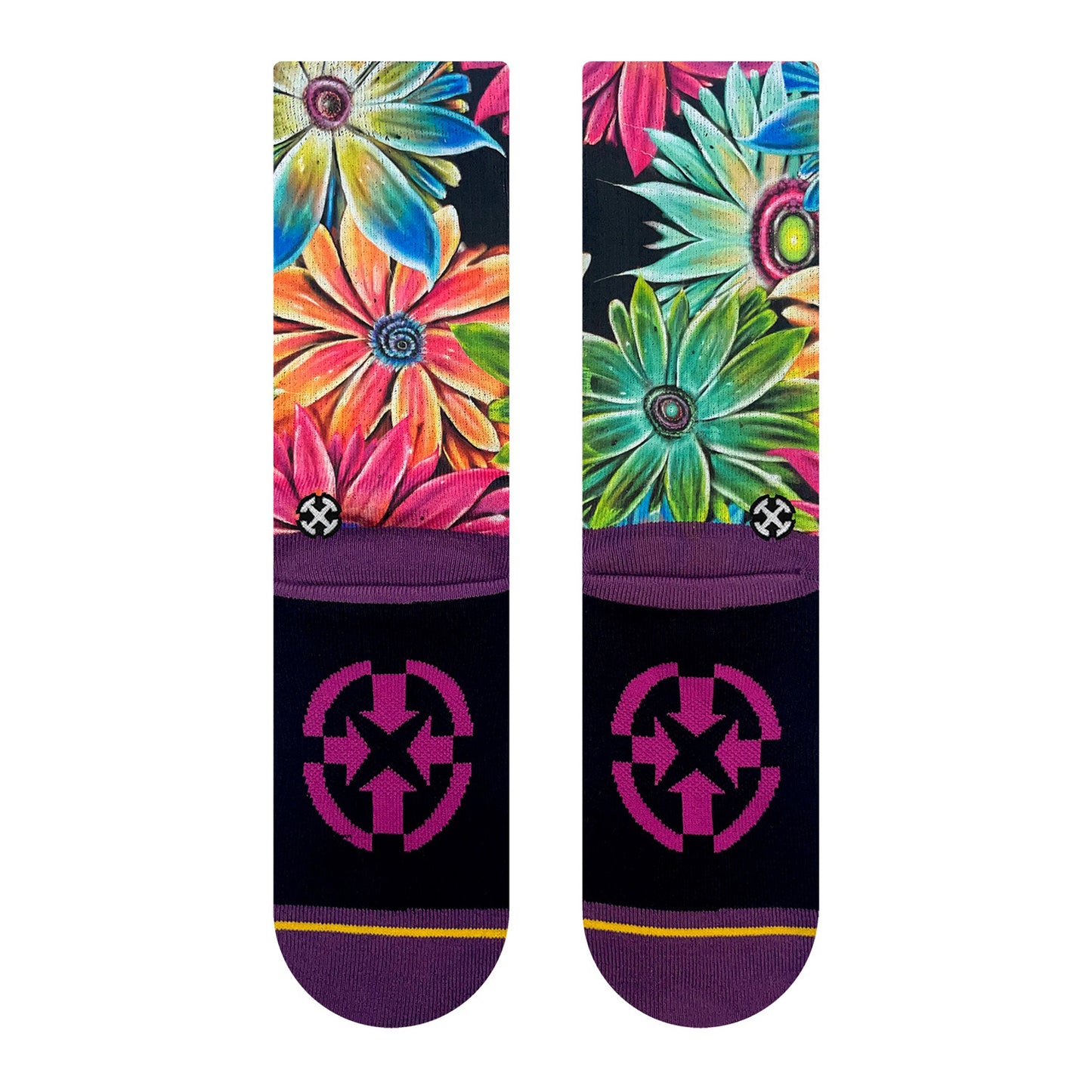 Chaussettes MERGE4 MAX ERHMANN FLOWERS