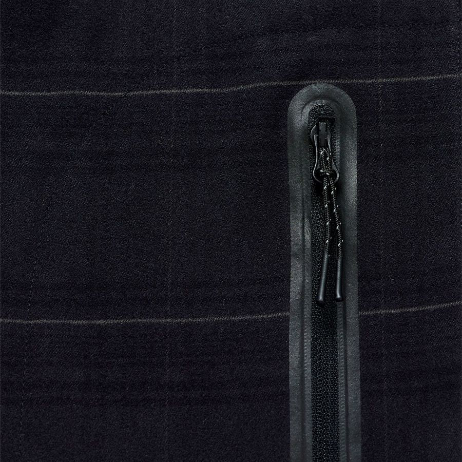 Chemise Technique TROY LEE GRIND DESIGNS FLANNEL PLAID Carbon