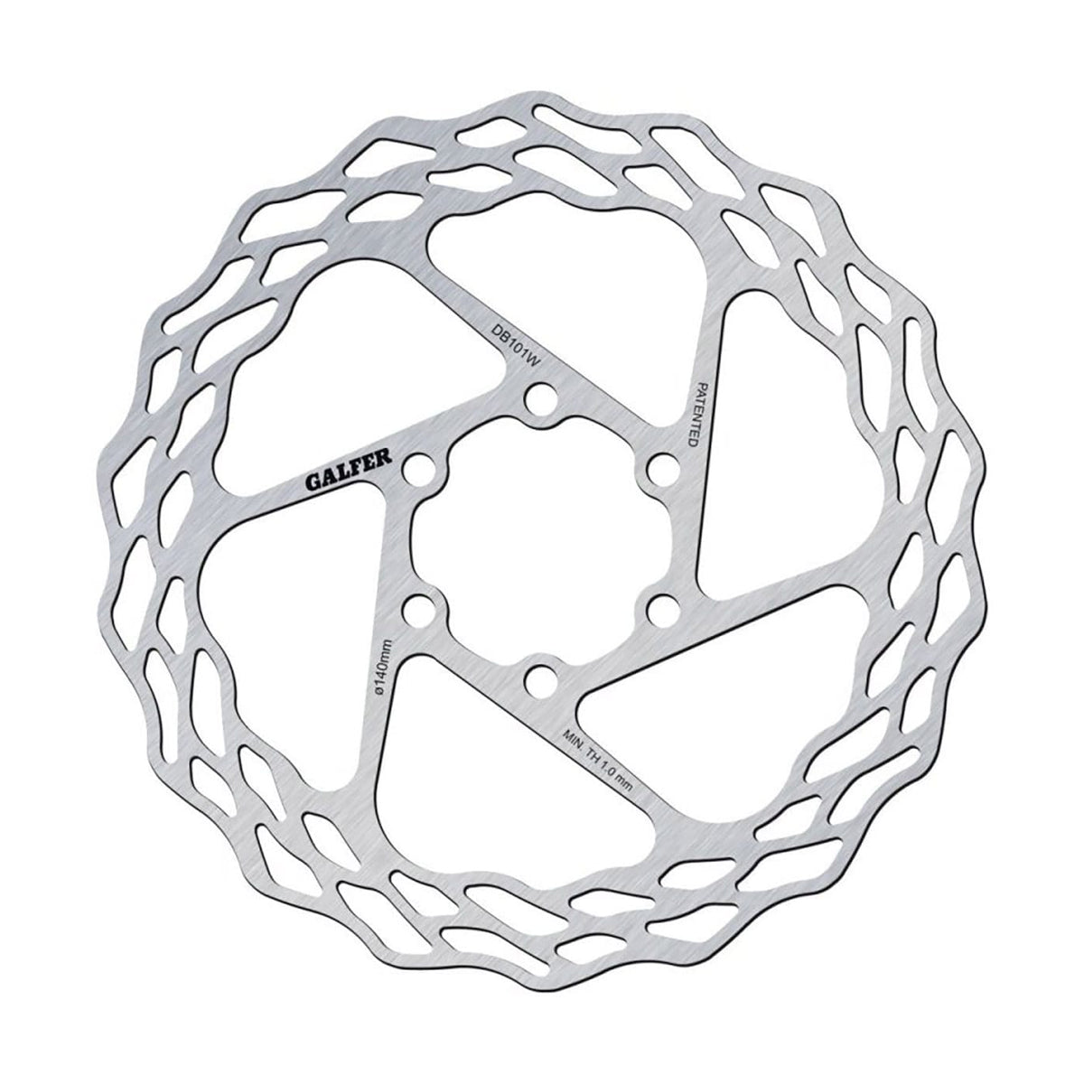 Disque GALFER WAVE ROAD 6 Trous