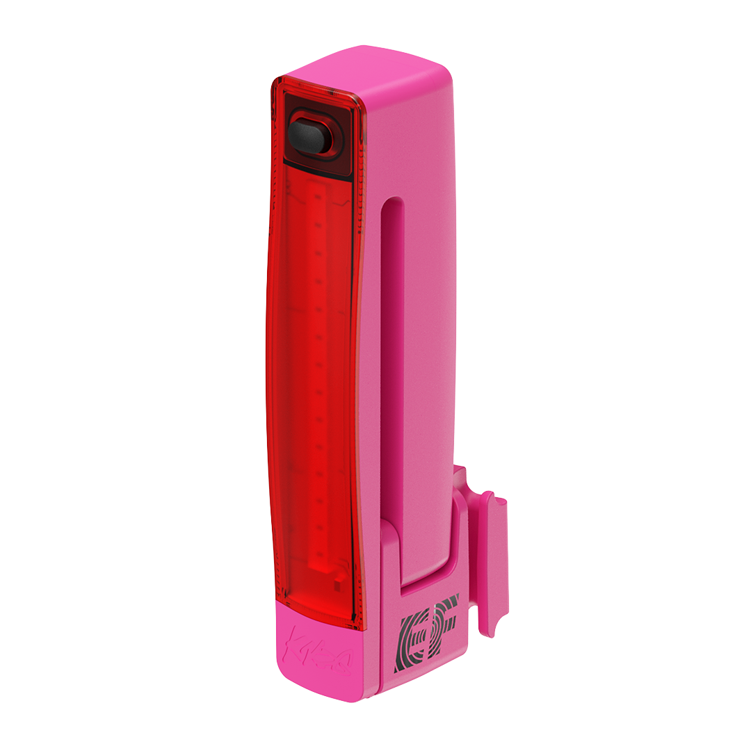 Éclairage Arrière KNOG PLUS REAR 20 Lumens Edition Limitée E.F. Pro Cycling Rose