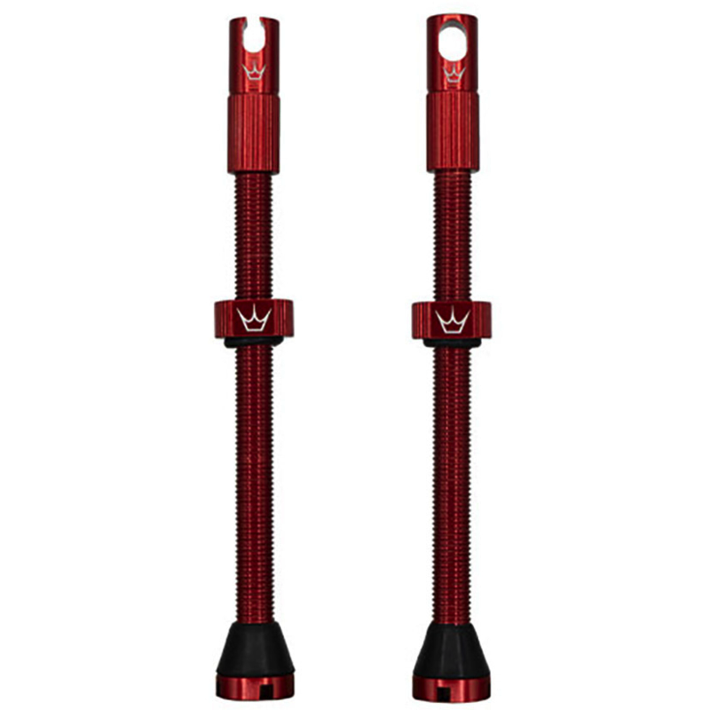 Valves Tubeless PEATY'S x Chris King MK2 Presta 80 mm (x2) Rouge
