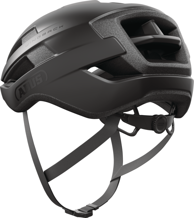 Casque Route ABUS WINGBACK Noir Matt