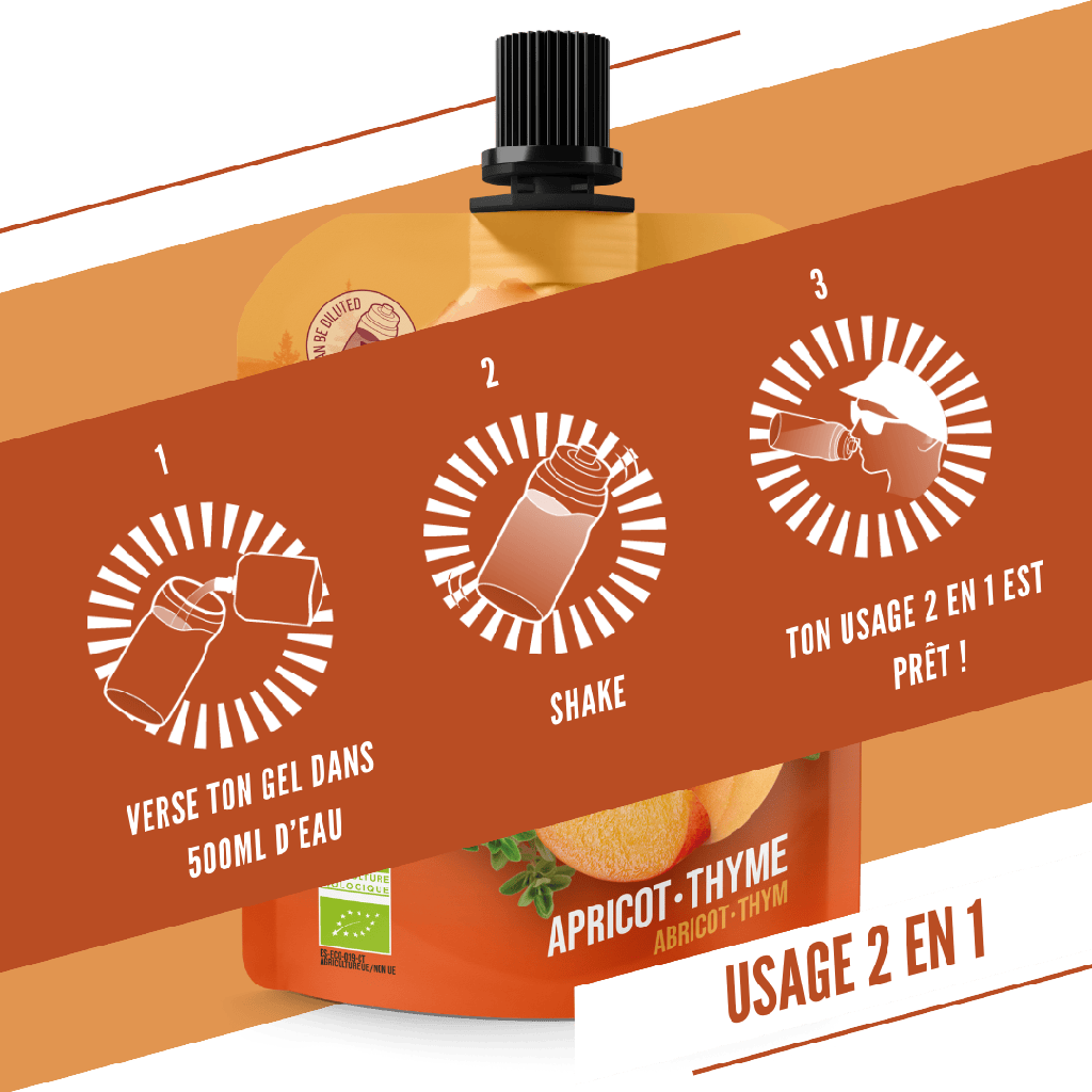 Gel Énergétique BAOUW BIO Abricot-Thym (85g)