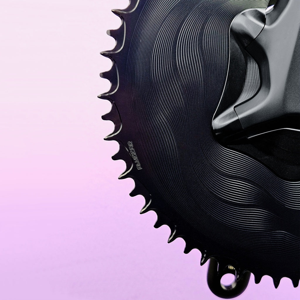 Cache ALUGEAR pour Pédalier Shimano R8100