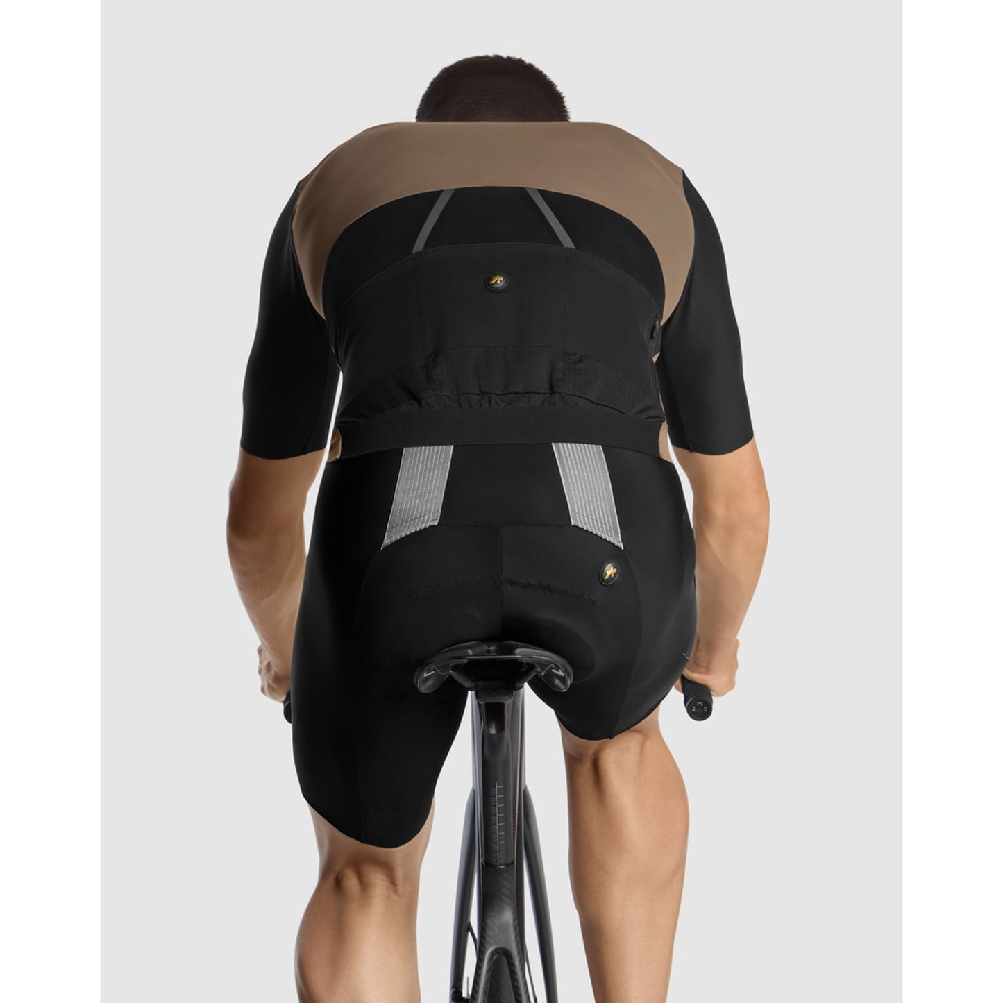 Maillot ASSOS EQUIPE RS S11 Manches Courtes Noir/Beige