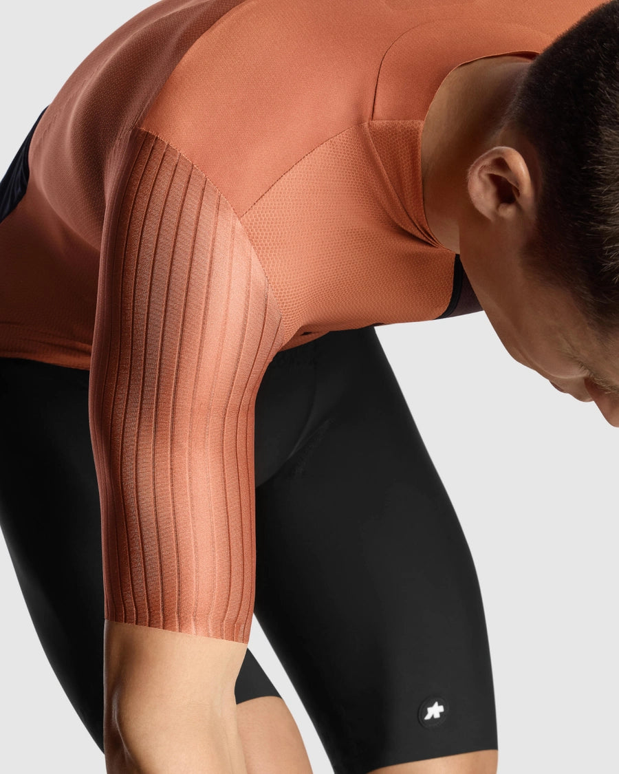 Maillot ASSOS EQUIPE RS S11 Manches Courtes Marron