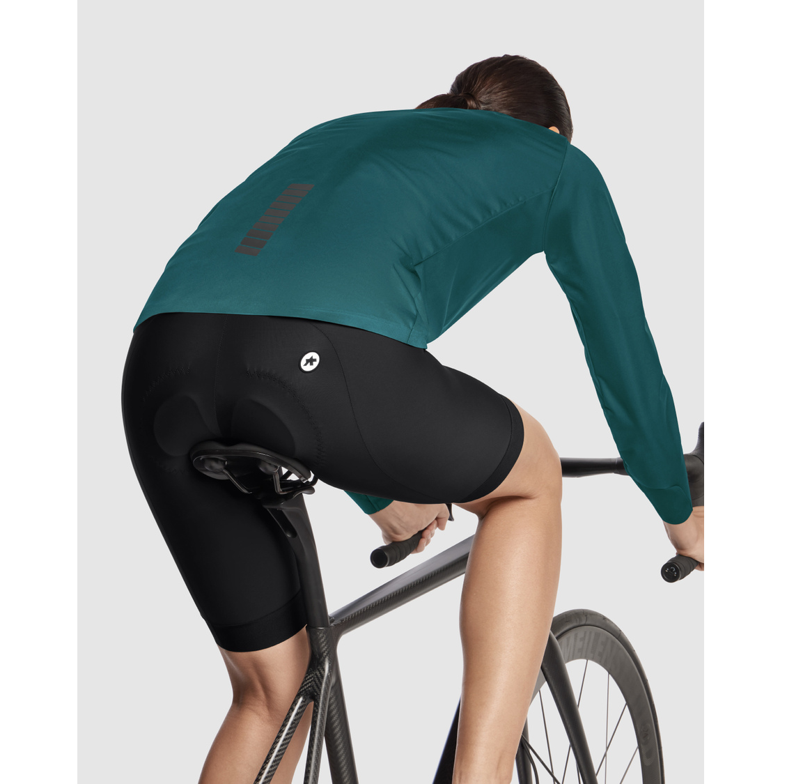 Veste ASSOS UMA GT SHELL S11 Femme Foundation Green