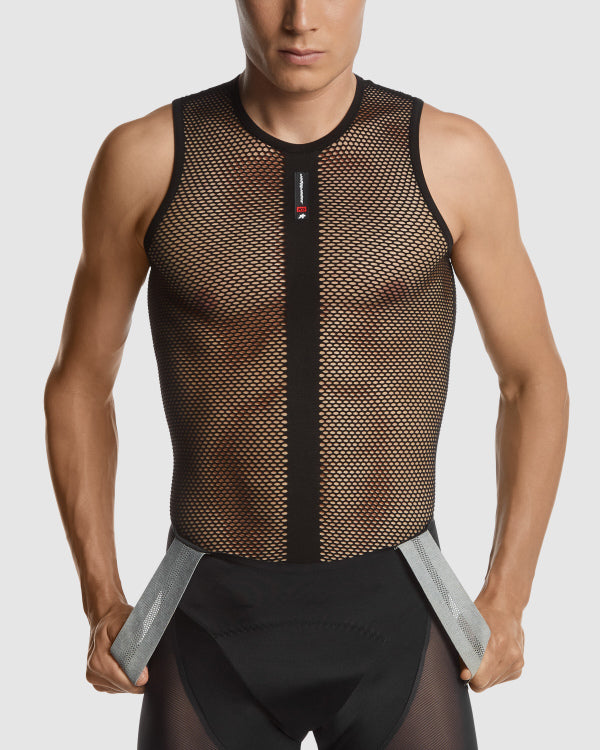 Sous-Vêtement Technique ASSOS SKIN LAYER SUPERLEGER Sans manches Noir