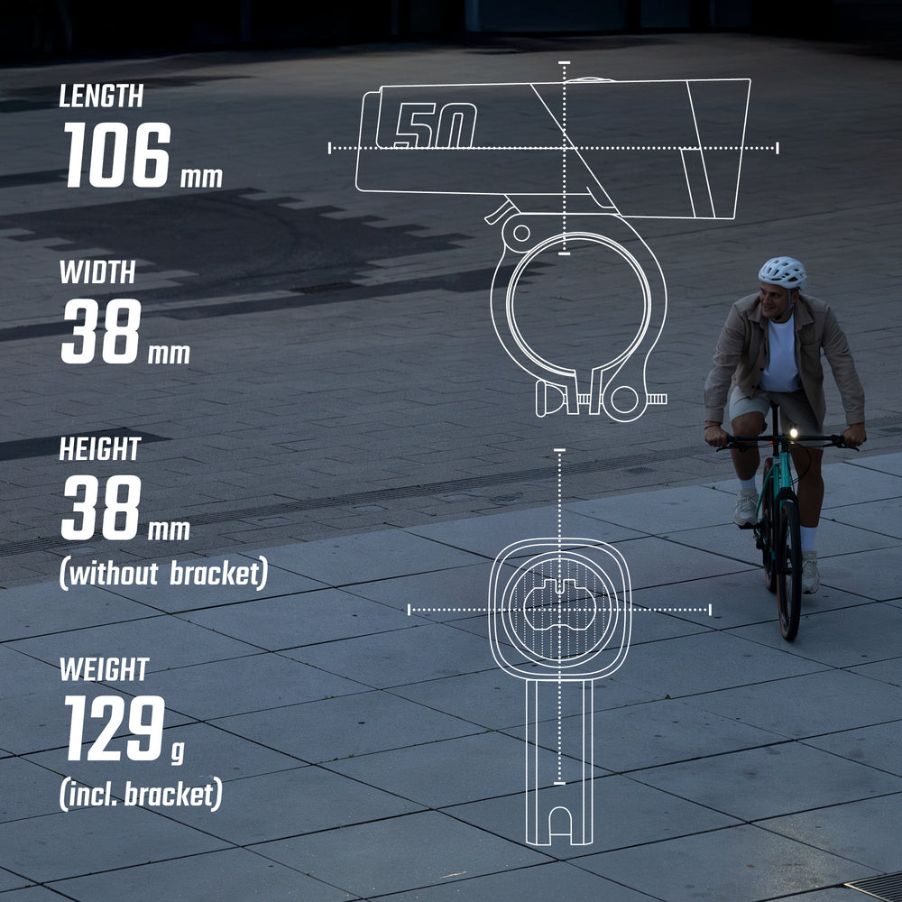 Éclairage Avant SIGMA AURA 50