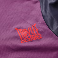 Maillot TROY LEE DESIGNS SKYLINE PRO FANGS ARMY Manches Courtes Sangria