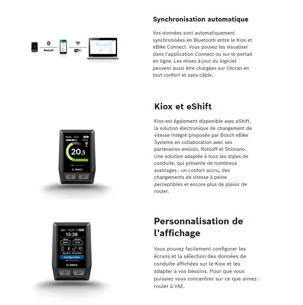 Écran BOSCH KIOX