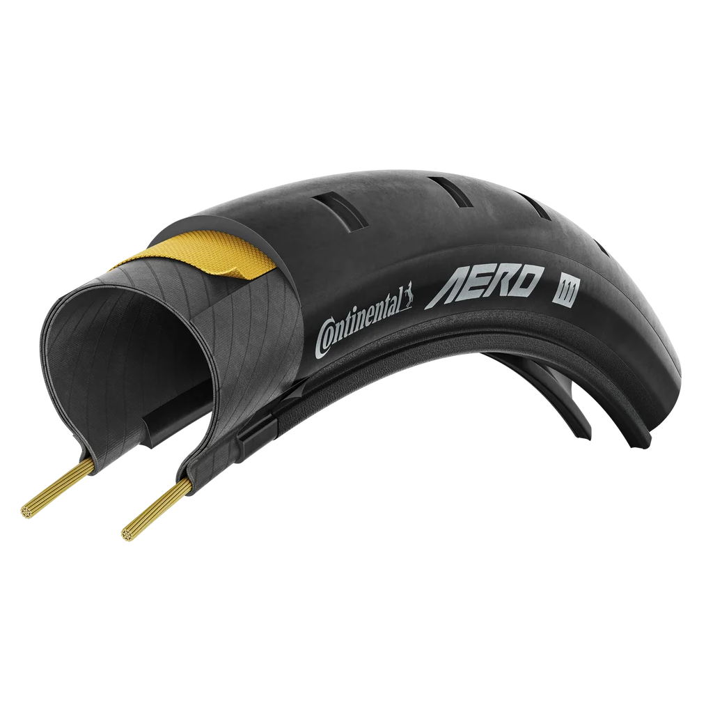 Pneu CONTINENTAL AERO 111 700x26c Tubeless Ready Noir