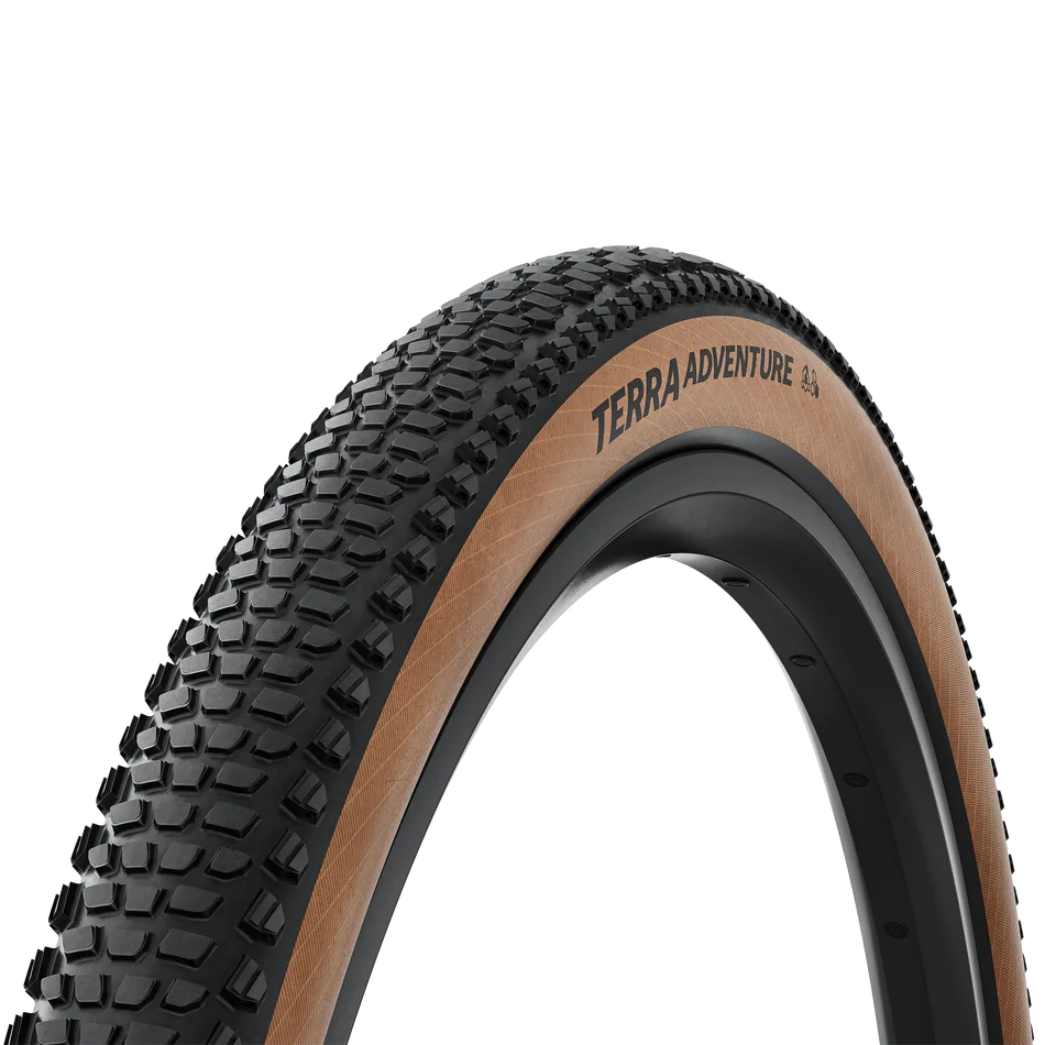 Pneu CONTINENTAL TERRA ADVENTURE TRAIL GRIP 700x55c Tubeless Ready Marron