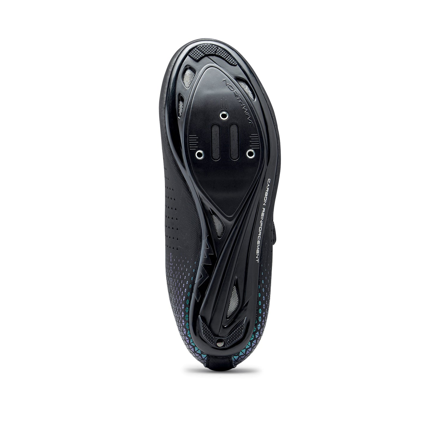Chaussures Route NORTHWAVE CORE PLUS 2 Femme Noir/Iridescent