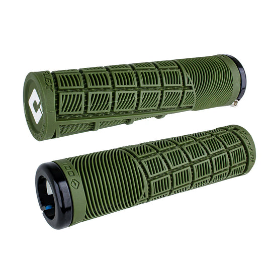 Grips ODI REFLEX XL Lock-on 135 mm Olive
