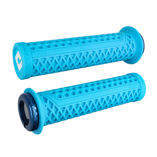 Grips ODI VANS V2.1 Lock-On 135 mm Bleu