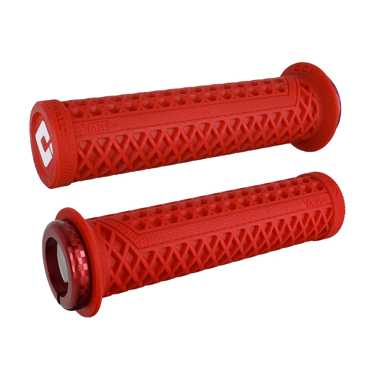 Grips ODI VANS V2.1 Lock-On 135 mm Rouge