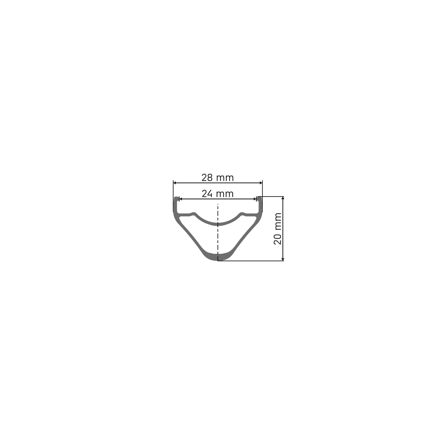 Jante DT SWISS E 470 700c/29" 24 mm