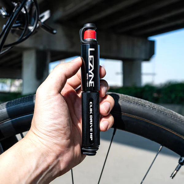 Pompe à Main LEZYNE HP CLIK DRIVE Noir
