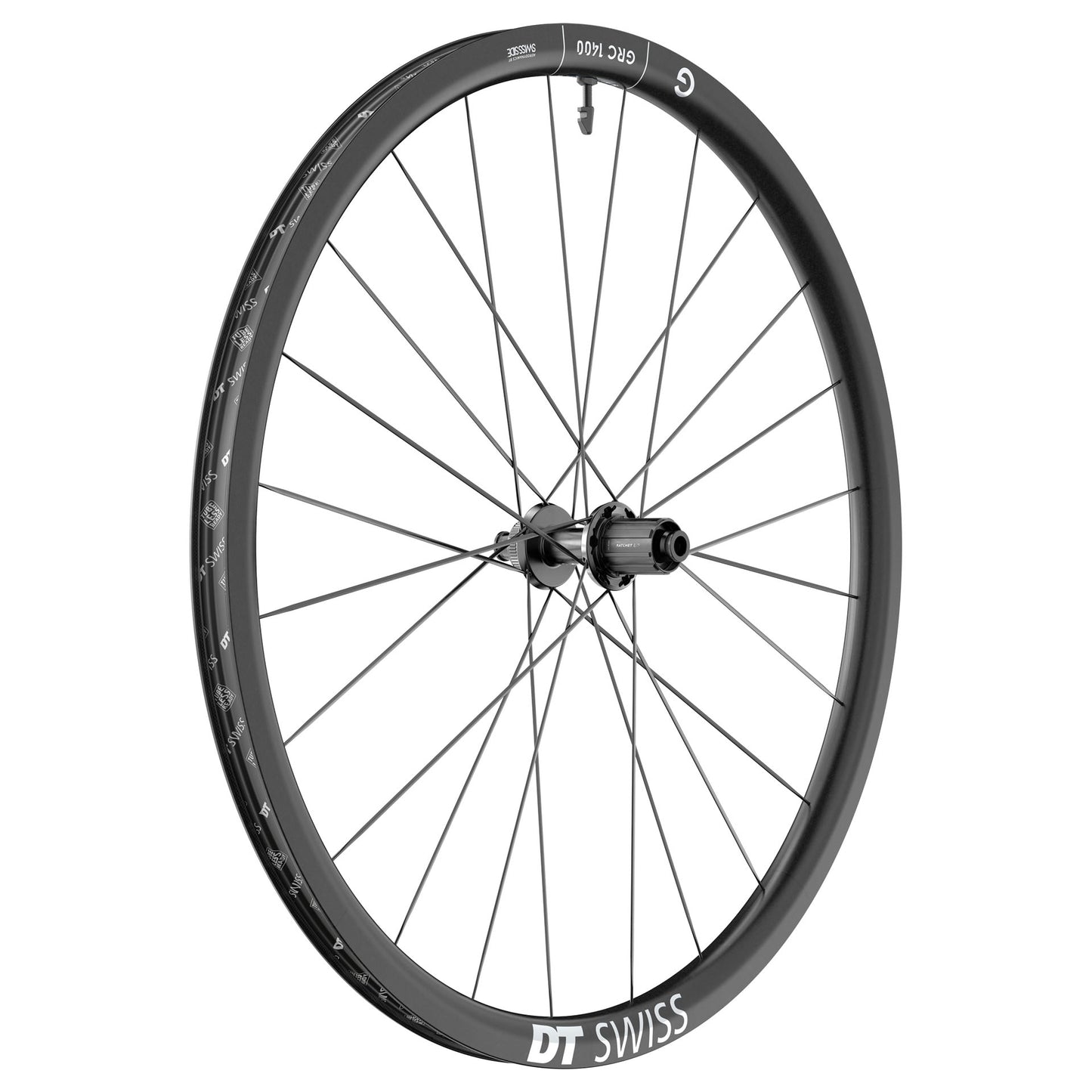Paire de Roues DT SWISS GRC 1400 DICUT 30 DISC Tubeless Ready (Centerlock)