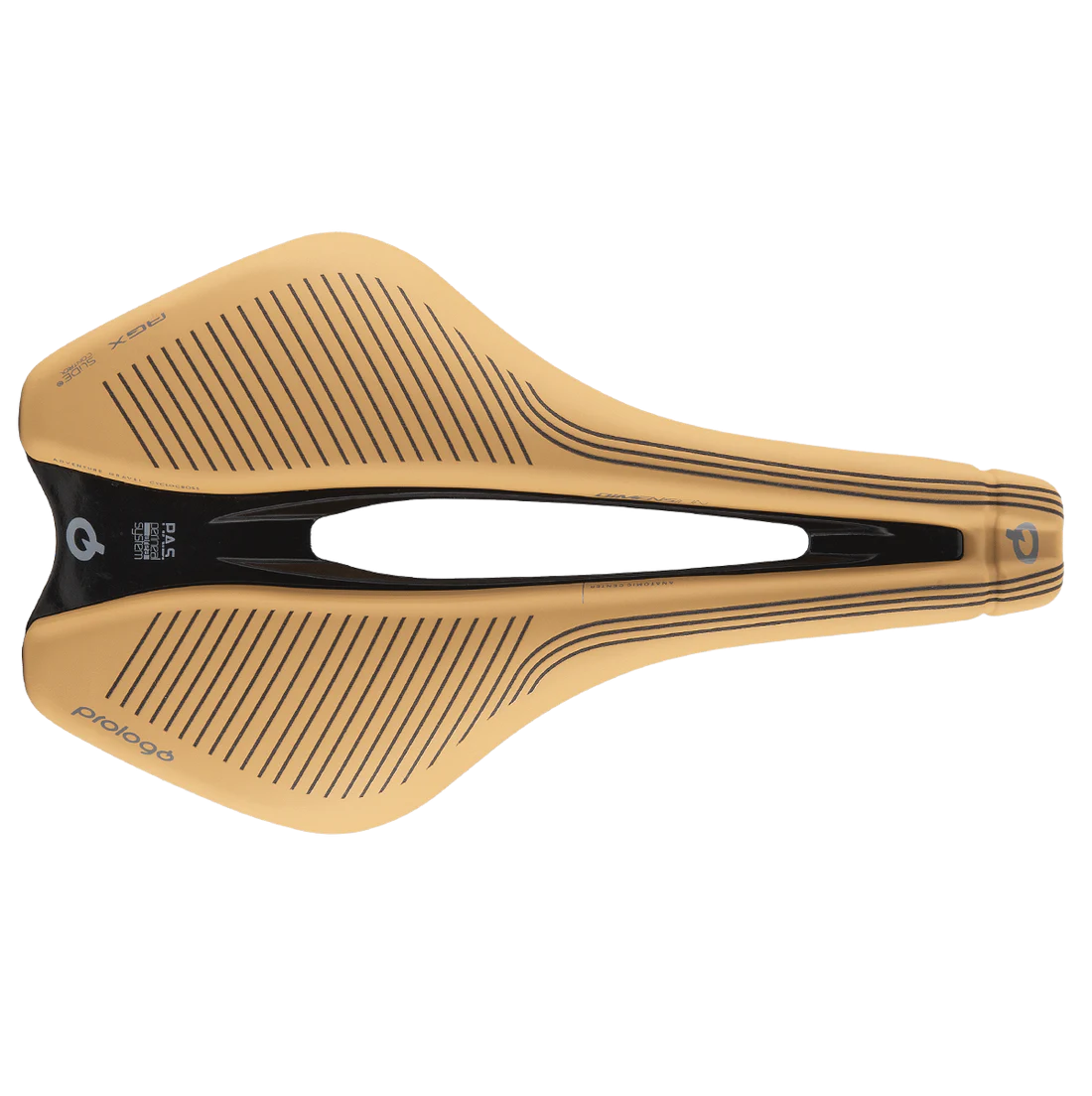 Selle PROLOGO DIMENSION AGX SLIDE CONTROL Rails Nack Beige