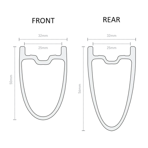 Jante Avant 700c ENVE SES 4.5 50mm Noir