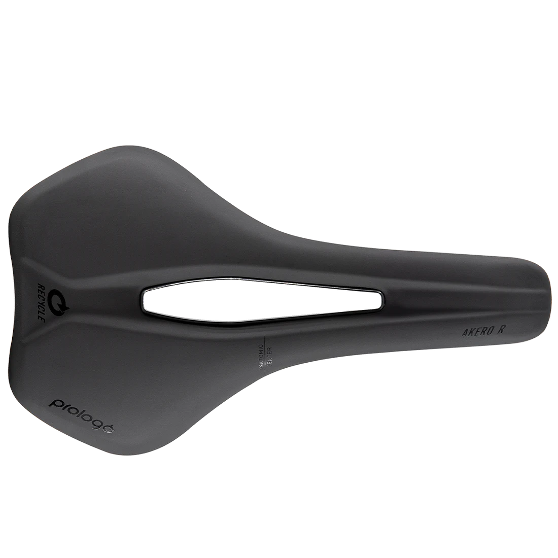 Selle PROLOGO AKERO R RECYCLED PAS Rails Acier 150mm