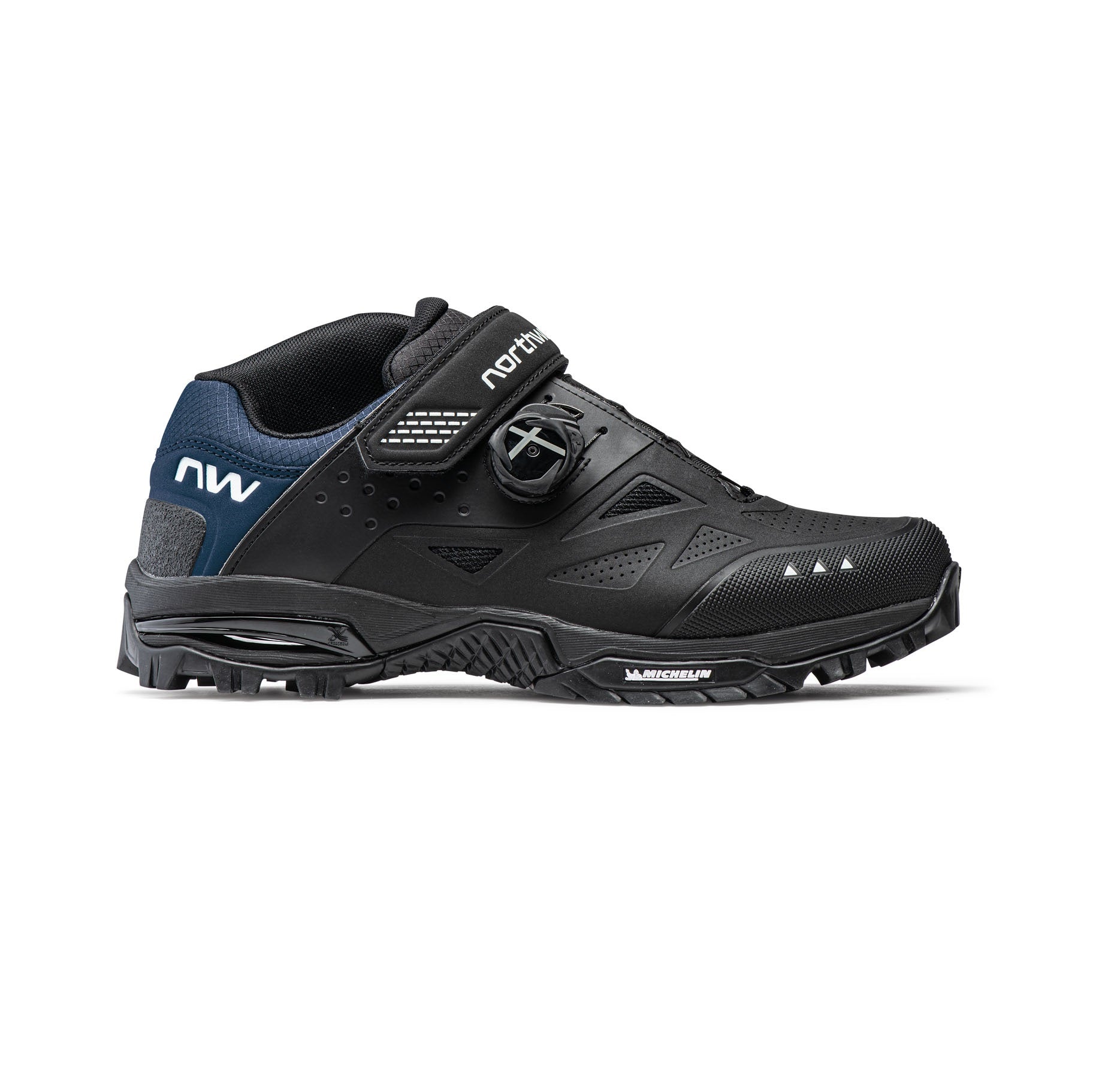 Chaussures VTT NORTHWAVE ENDURO MID 2 Noir Bleu Probikeshop