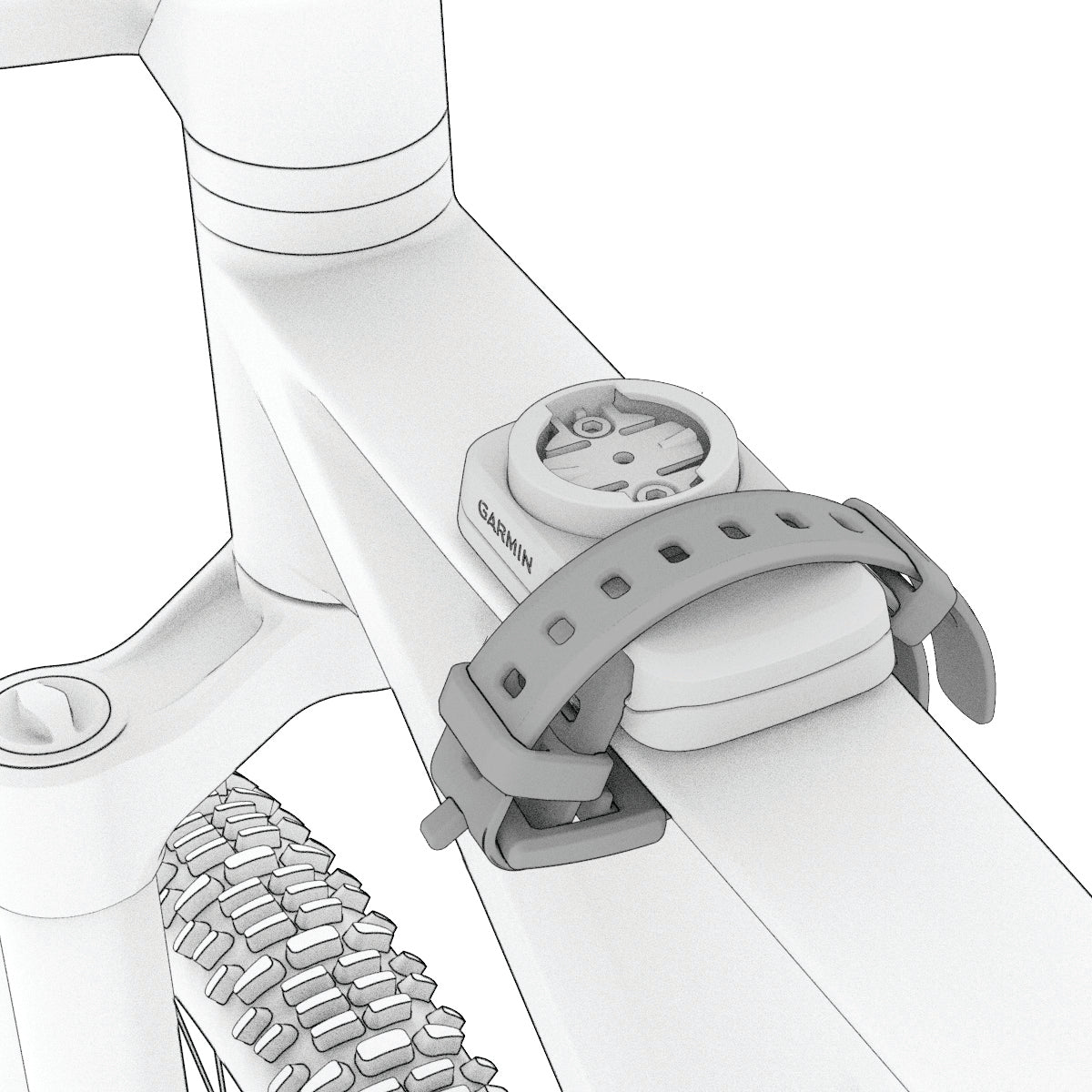 Support pour GARMIN EDGE MTB