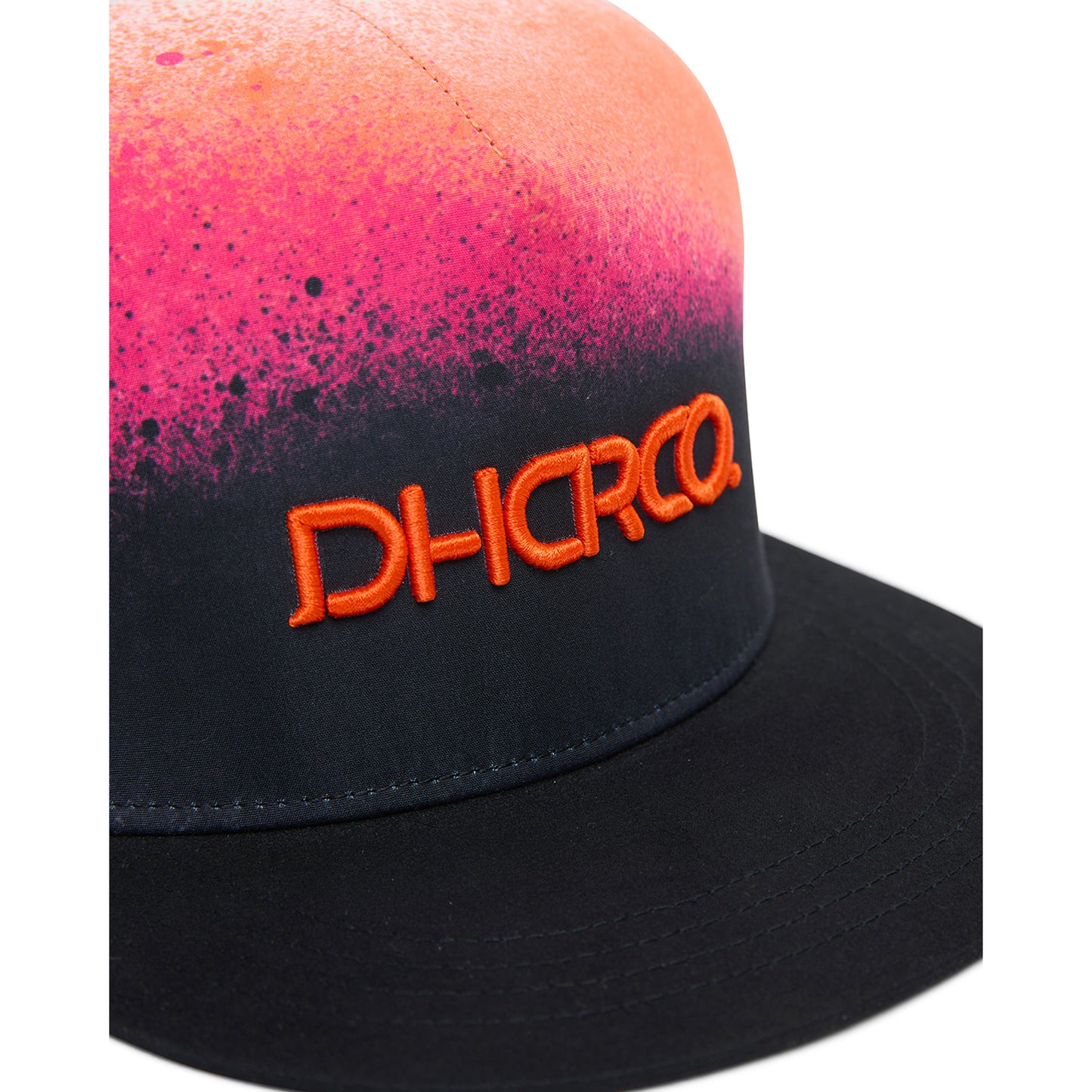 Casquette DHARCO FLAT BRIM TRUCKER BLACK SNAKE Noir/Violet