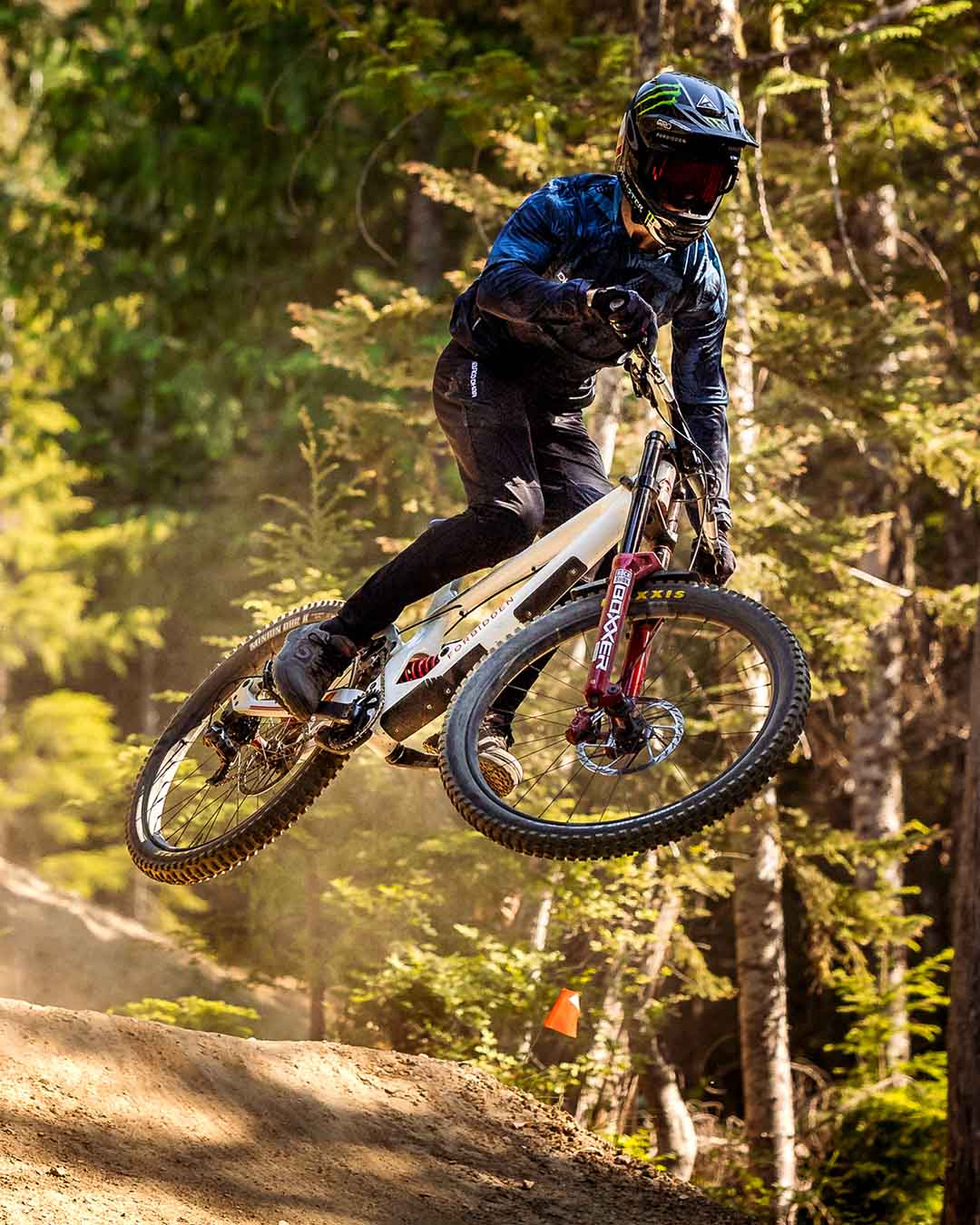 Maillot DHARCO GRAVITY DARK ROOM Manches Longues Bleu