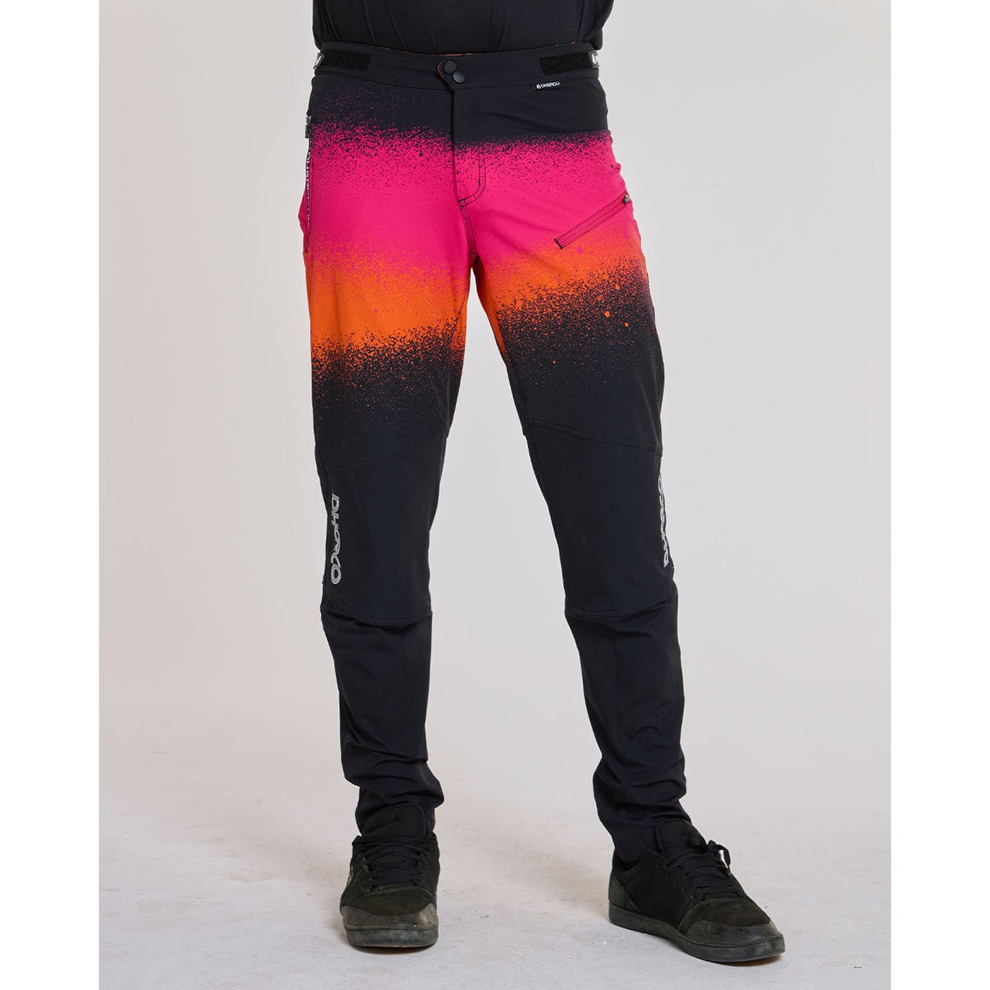 Pantalon DHARCO GRAVITY BLACK SNAKE Noir/Orange
