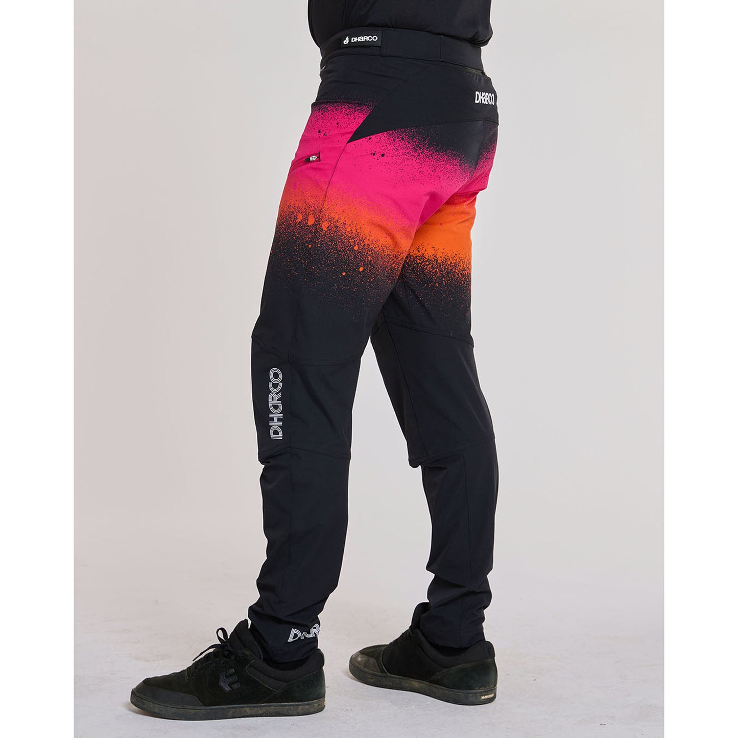 Pantalon DHARCO GRAVITY BLACK SNAKE Noir/Orange