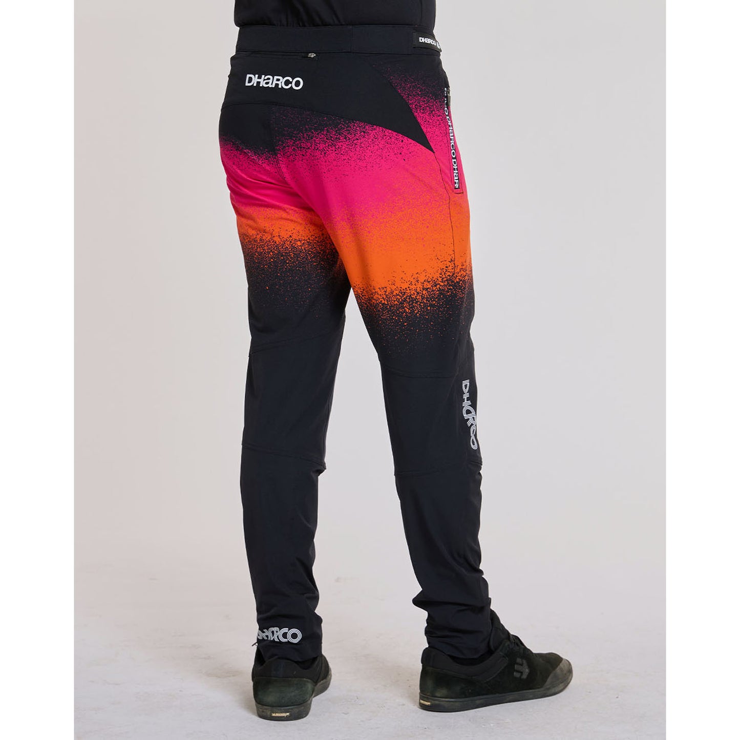 Pantalon DHARCO GRAVITY BLACK SNAKE Noir/Orange