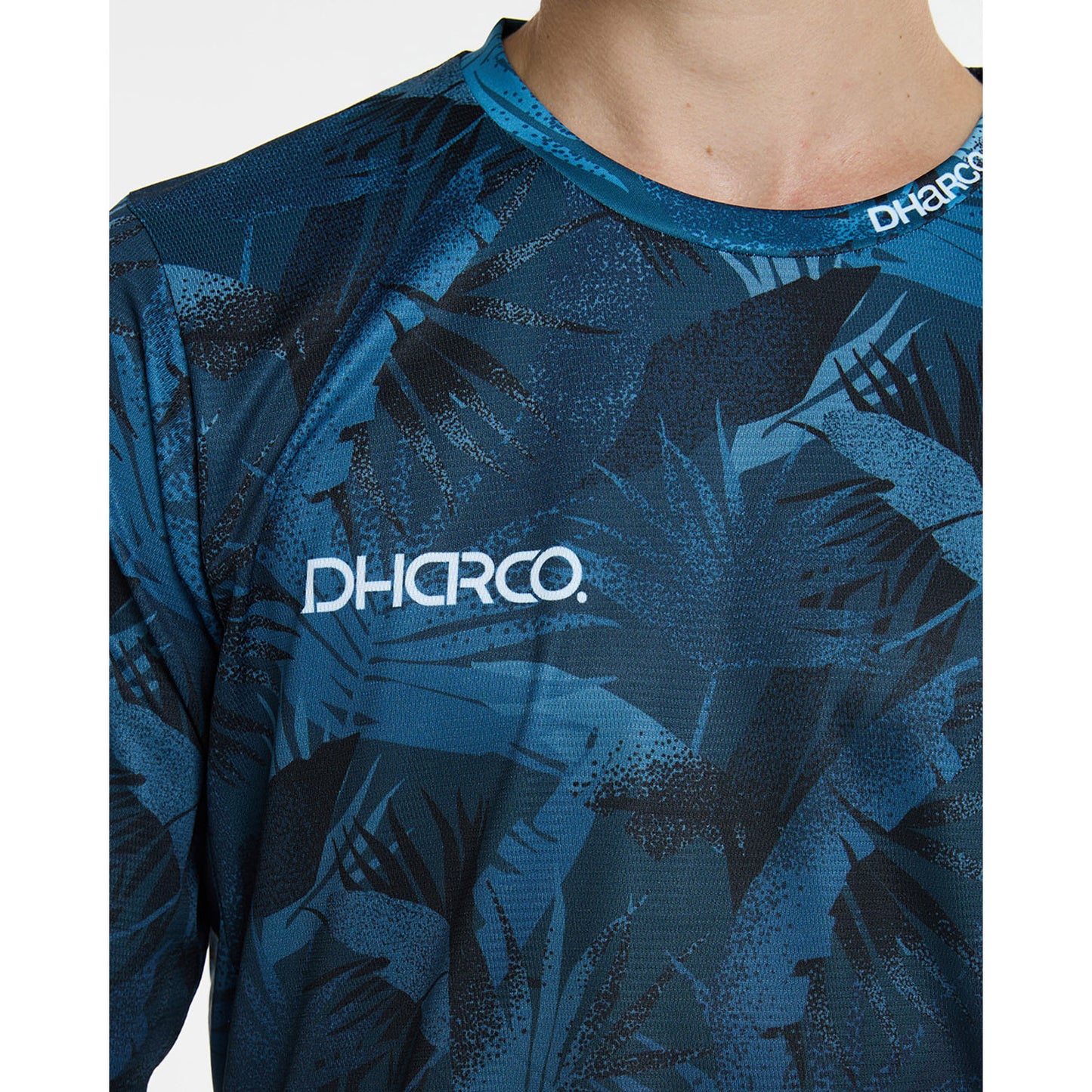 Maillot DHARCO GRAVITY DARK ROOM Manches Longues Bleu