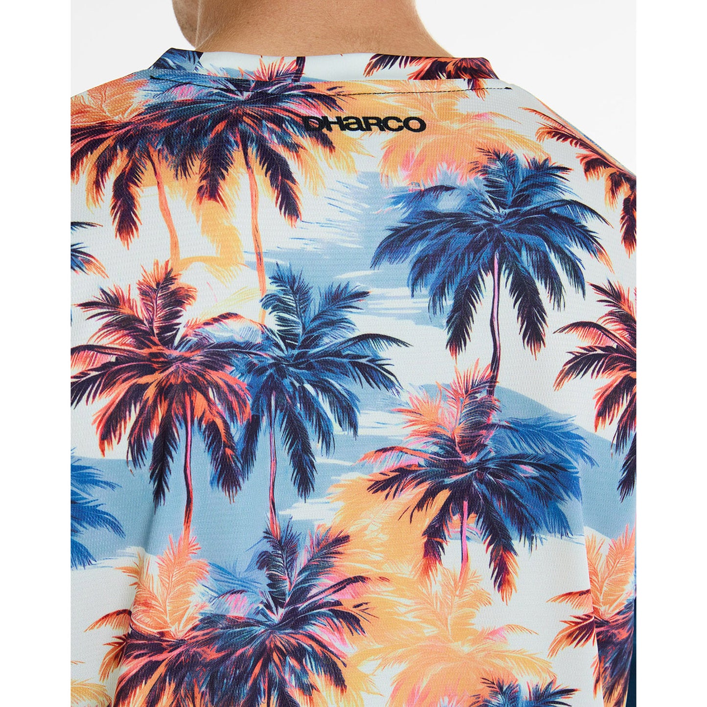 Maillot DHARCO GRAVITY VENICE BEACH Manches Longues Bleu