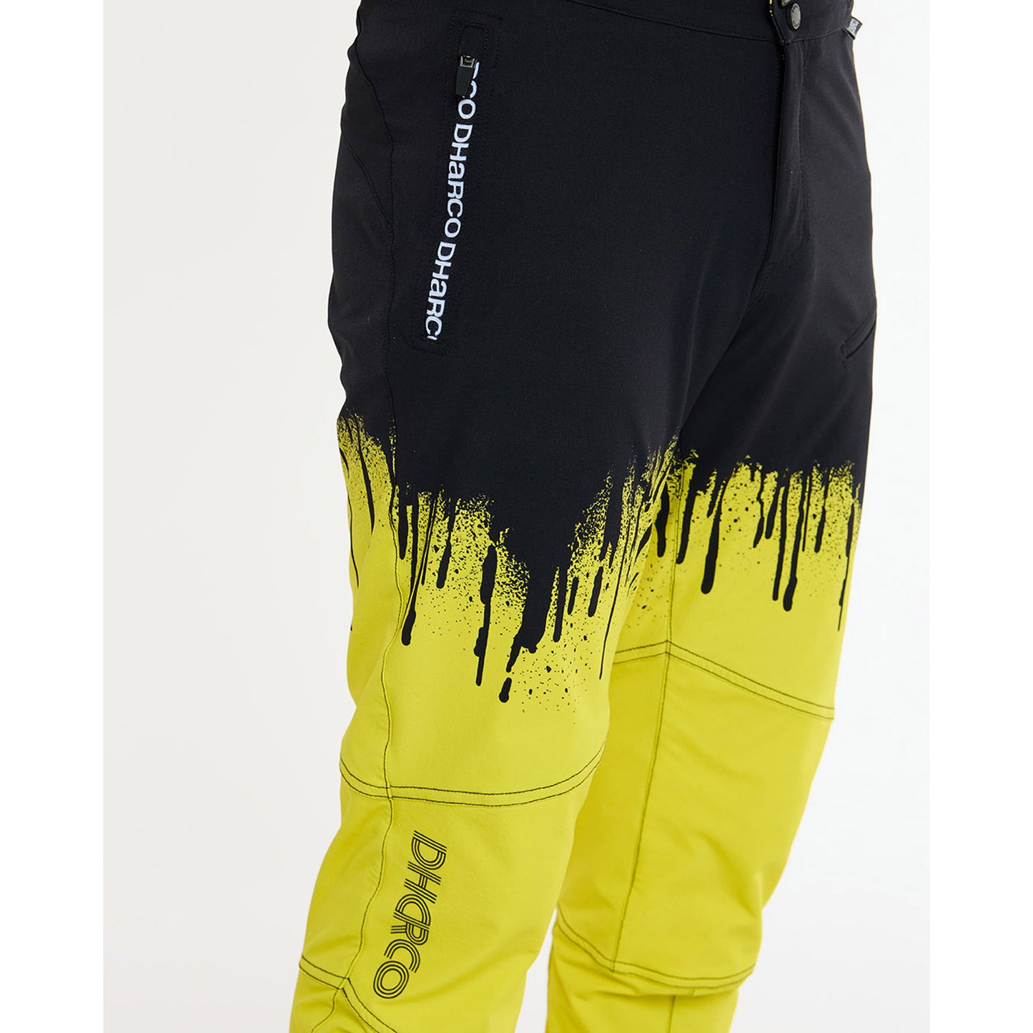 Pantalon DHARCO GRAVITY ACID RAIN Noir/Jaune