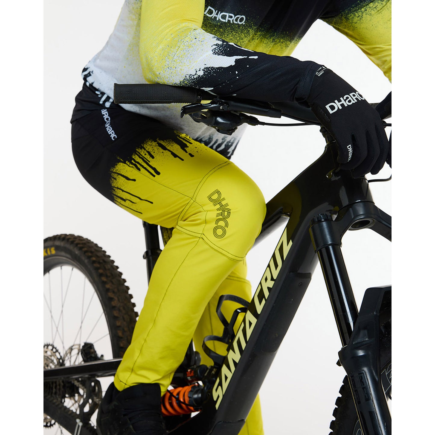 Pantalon DHARCO GRAVITY ACID RAIN Noir/Jaune